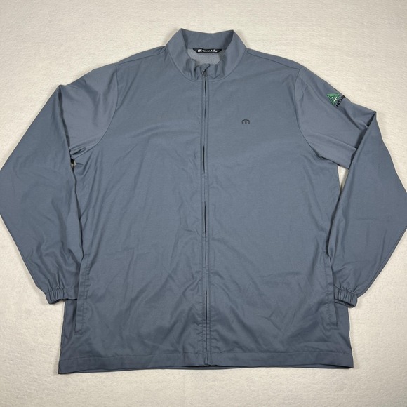 Travis Mathew Other - Travis Mathew Jacket Mens 2XL Blue Full Zip Lightweight Stretch Golf AVTech Club